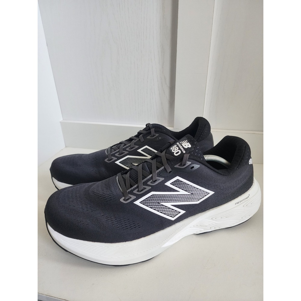 New Balance Fresh Foam X 880 v15 Mens 15 Running Shoes Black White M880B15